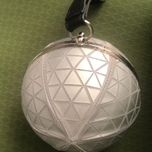 Disney’s Epcot Spaceship Earth silver wristlet